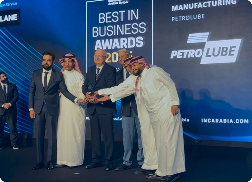 Petrolube Recognised as Winner at Inc. Arabia Awards 2025